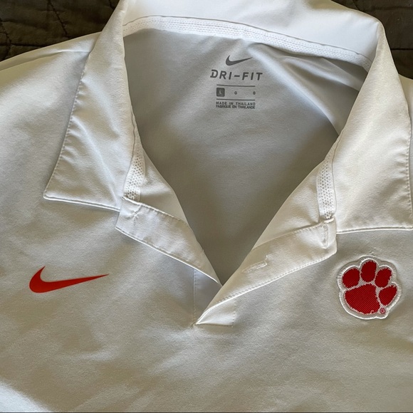 Clemson Nike Sideline Coaches Performance Polo - Picture 4 of 4